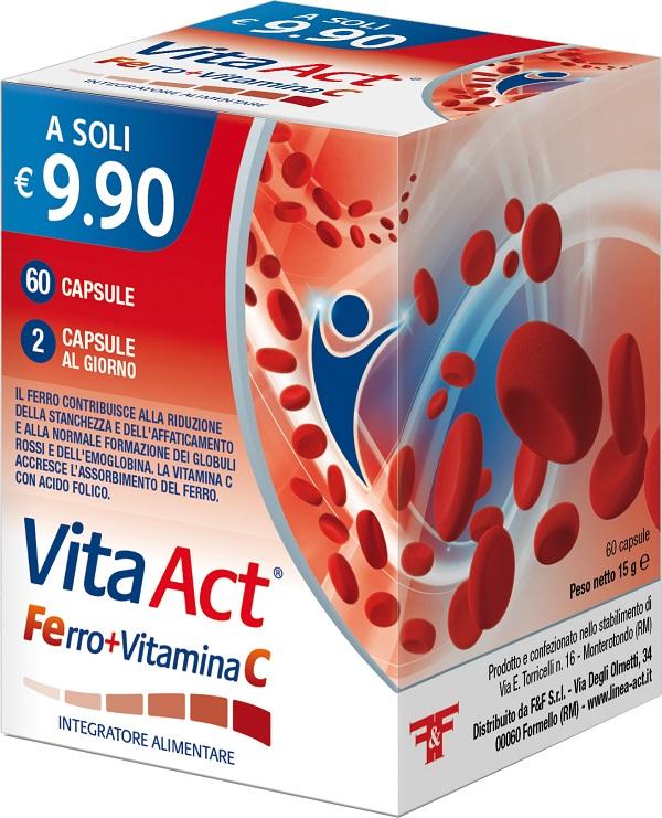 ND Vita Act Ferro+vit C 60 capsule