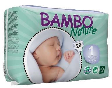 Activa Hygiene Srls Bambo Nature Newborn 2-4 kg 28P
