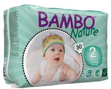 Activa Hygiene Srls Bambo Nature Mini 3-6 kg 30 Pezzi