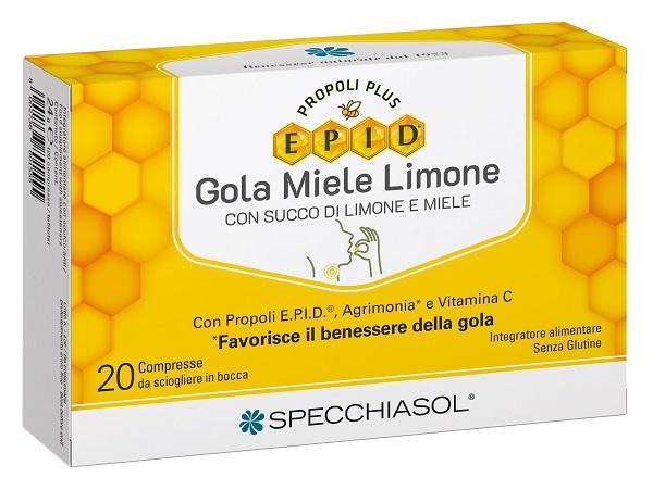 ND Epid Gola Miele Limone 20 compresse