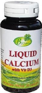 ND Biostile Liq Calc Vit D3 60 capsule