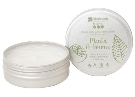 La Saponaria Crema Mani Menta E Limone 60 ml
