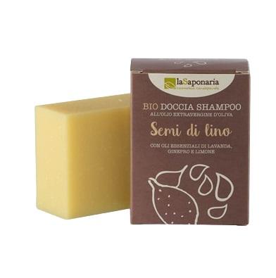 La Saponaria Shampoo Solido AI Semi DI Lino