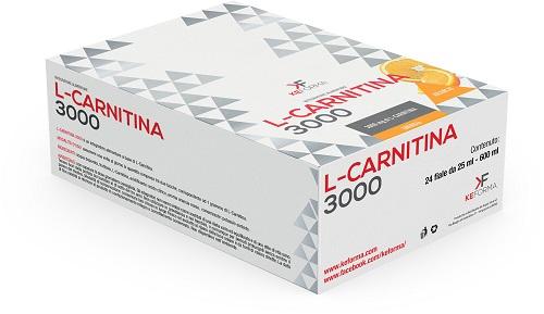 ND L Carnitina 3000 mg 24 flacone 25 ml