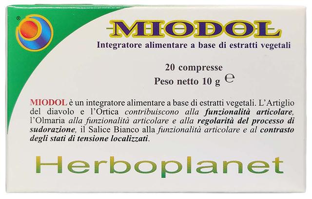 ND Miodol 20 compresse Blister 10 g