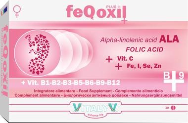 ND Feqoxil Plus 30 compresse Mastic