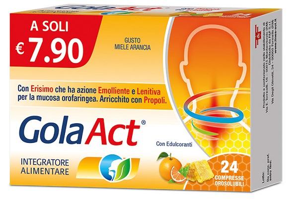 ND Gola Act Miele Arancia 24 compresse