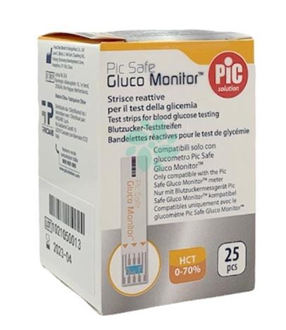 Pic Pic Strisce Gluco Monitor 25 Pezzi