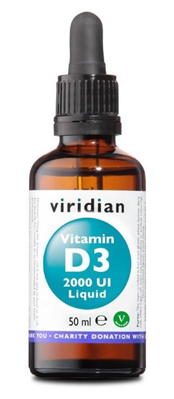 ND Viridian Vitamin D3 2000 UI Liq