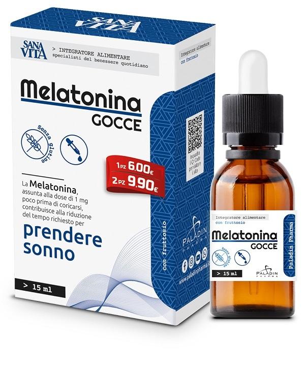 ND Sanavita Melatonina Gocce 15 ml