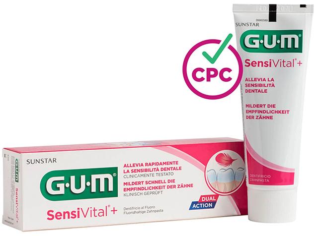 Gum GUM SENSIVITAL+DENTIFRICIO 75 ml