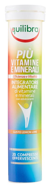 ND Piu' Vitamine/min 20 compresse Efferv