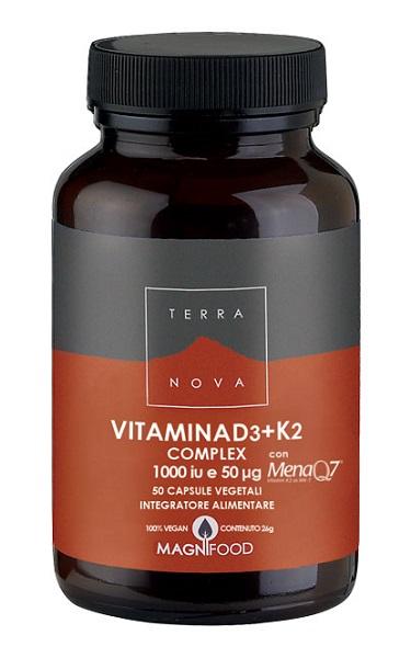 2669 TERRANOVA VITAMINA D3+K2 50CPS