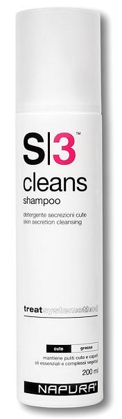 208A S3 CLEANS SHAMPOO 200ML