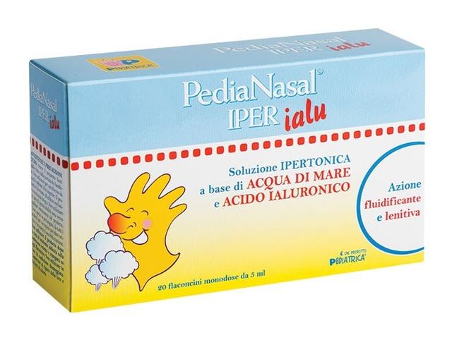 Pediatrica Pedianasal Iper Ialu 20 flacone 5 ml