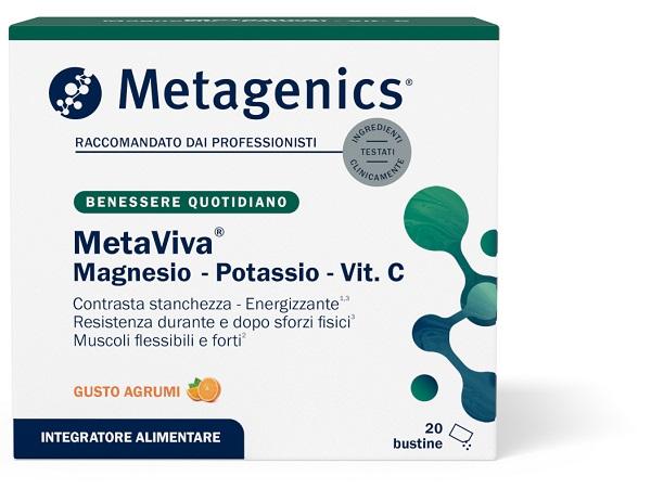 ND Metaviva Mg/k/vit C 20 bustine