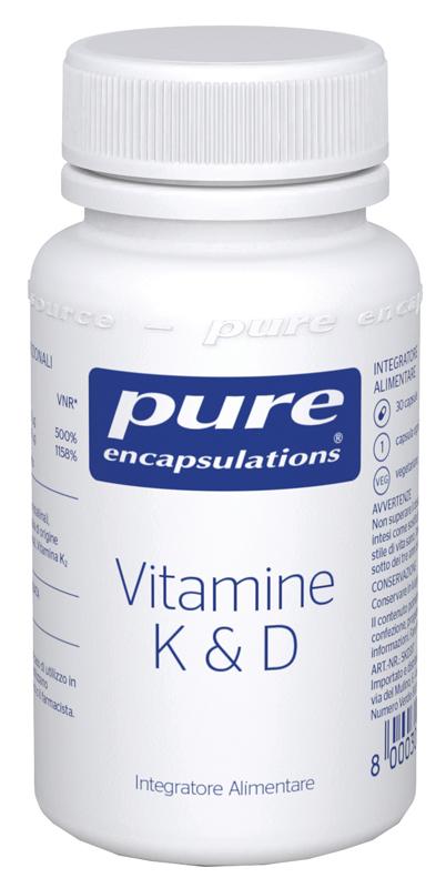 ND Pure Encapsul Vit K&d 30 capsule