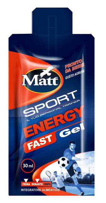 ND Matt Sport Energy Fast GEL30ML