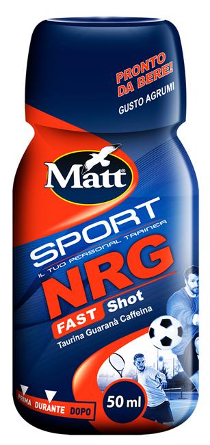 ND Matt Sport Nrg Fast Shot 50 ml