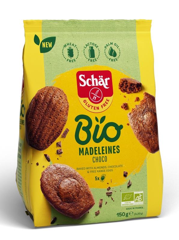 Dr Schar Schar BIO Madeleines Choco 5 Pezzi