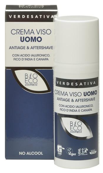 Verdesativa Uomo Crema Viso AFTERSHAVE&ANT