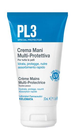 Pl3 PL3 Crema Mani Multi Prot 50 ml
