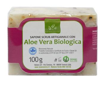 Natura Sapone Scrub Artig Aloe 100 g