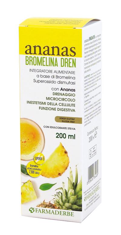 ND Ananas Bromelina Dren 200 ml