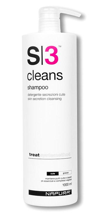 208A NAPURA S/3 CLEANS SHAMPOO 1L