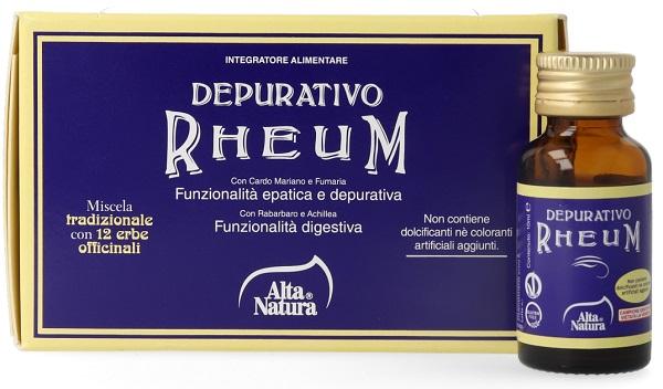 ND Depurativo Rheum 8 flacone 10 ml