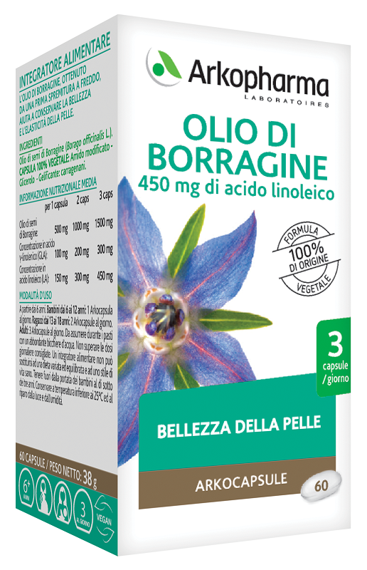 ND Arkocps Olio Borragine 60 capsule