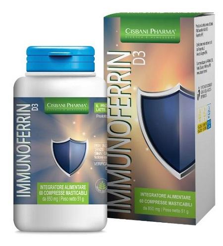 ND Immunoferrin D3 60 compresse Orosol