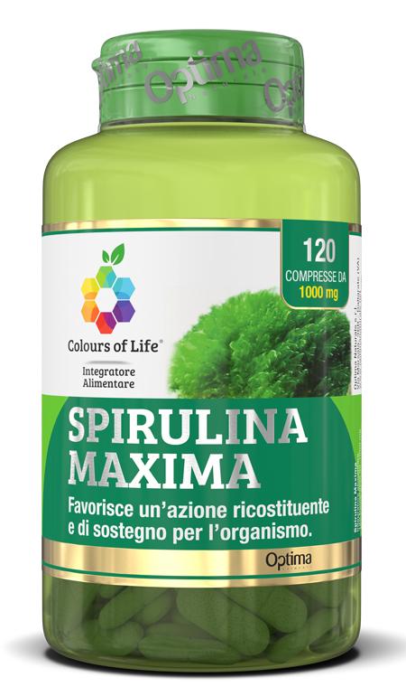 ND Spirulina Maxima 120 compresse Colour