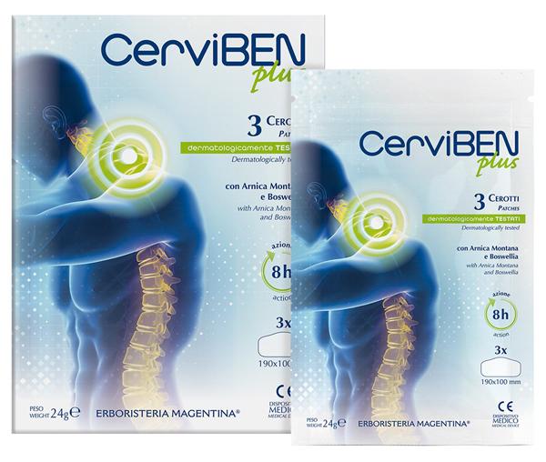 Erboristeria Magentina Cerviben Cerotto 3 Pezzi DM