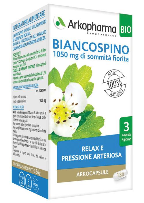 ND Arkocps Biancospino Bio 130 capsule