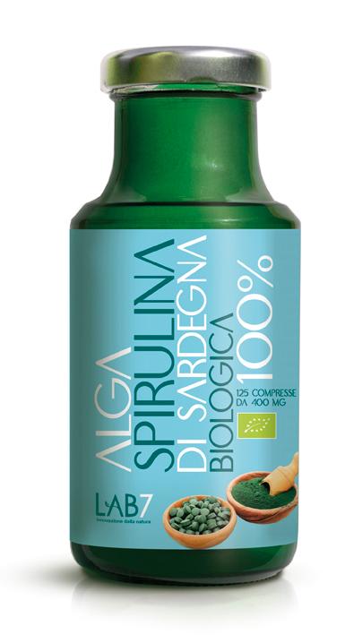 ND Spirulina Bio 100% Sard 125 compresse