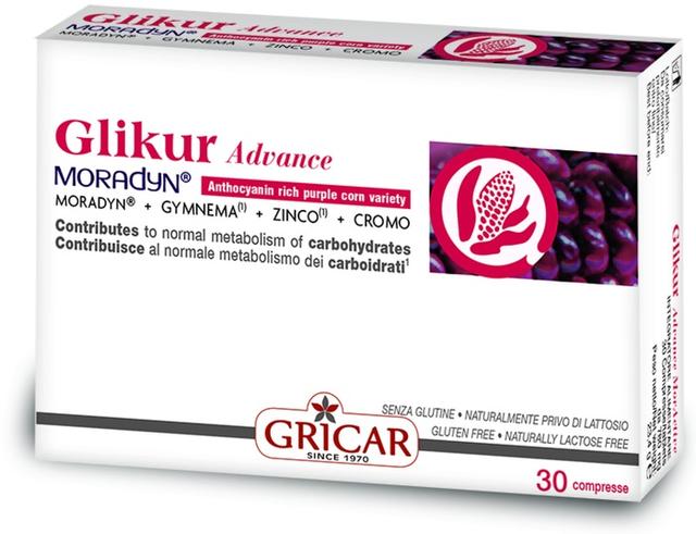 ND Glikur Advance Moradyn 30 compresse