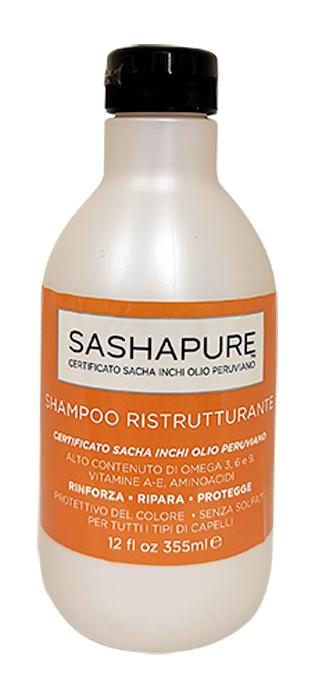 G W E Sashapure Shampoo Ristrut 355 ml