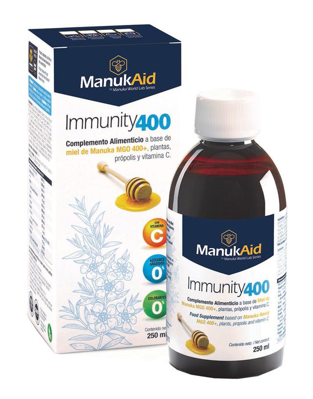 185M MANUKAID IMMUNITY 400 250ML