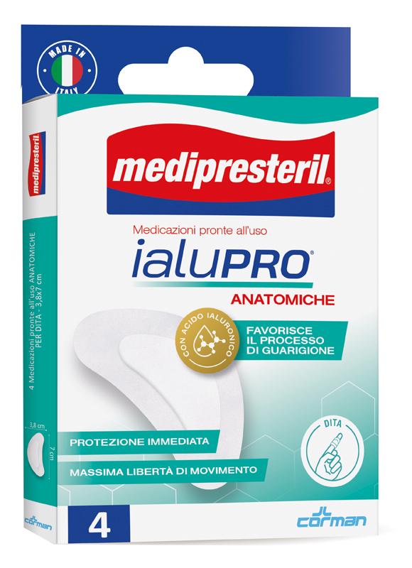 Corman Medipresteril Ialupro Dita 4 Pezzi