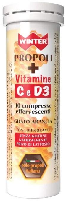 ND Winter Propoli+vit C/D3 10 compresse
