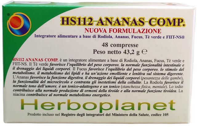 ND HS112 Ananas Comp 48 compresse
