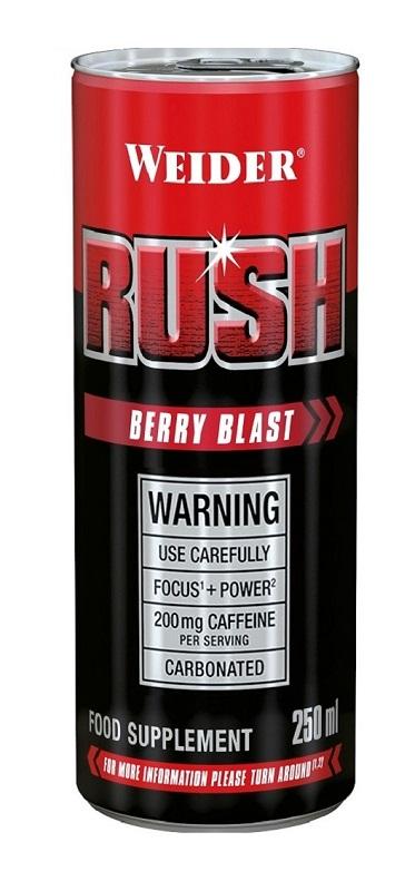 ND Weider Rush Rtd Frutti Rossi