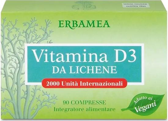 ND Vitamina D3 Da Lichene 90 compresse