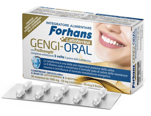 ND Forhans Gengioral Lattof 30 compresse