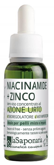 La Saponaria Attivo Puro NIACINAMIDE+ZINCO