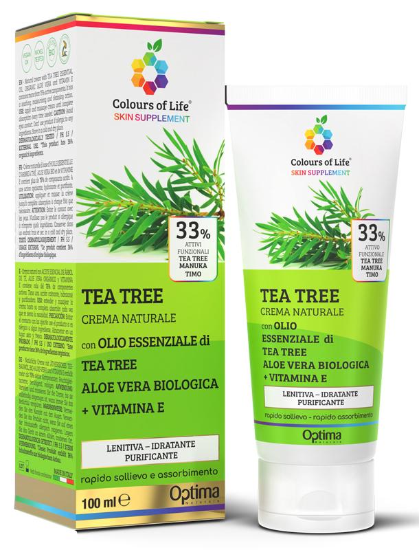 Optima Naturals Tea Tree 33% 100 ml Crema Colou