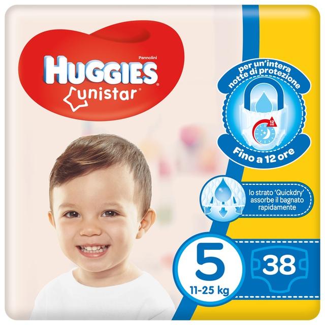 Huggies Huggies Unistar Grande 5 38 Pezzi