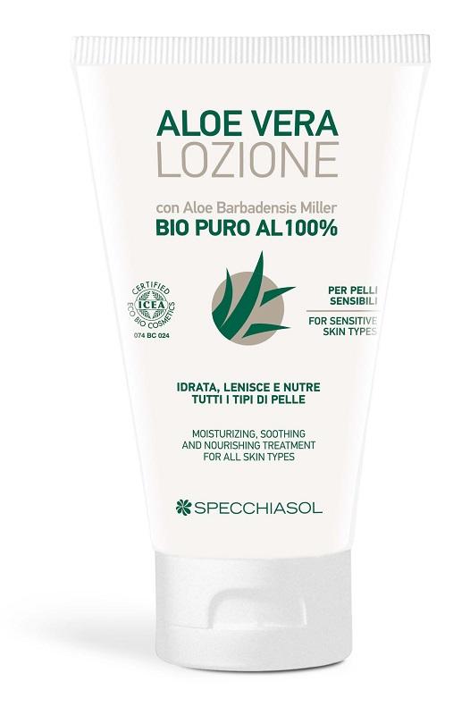 Specchiasol Aloe Vera Lozione Bio Puro 100%