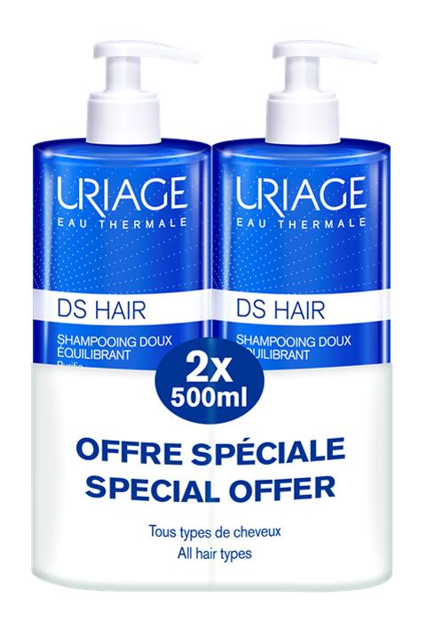 Uriage Dermatolog Uriage DS Hair SH DE/RI2X500 ML